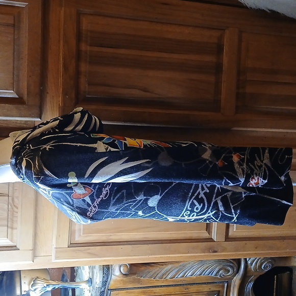ED HARDY HOODED DRESS/SWEATER  SIZE M - Picture 7 of 16